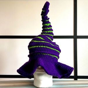 Handmade Crochet Witch Hat